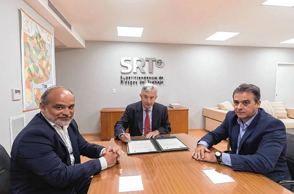 Provincia renovó convenio de colaboración mutua con la Superintendencia de Riesgos del Trabajo de Nación
