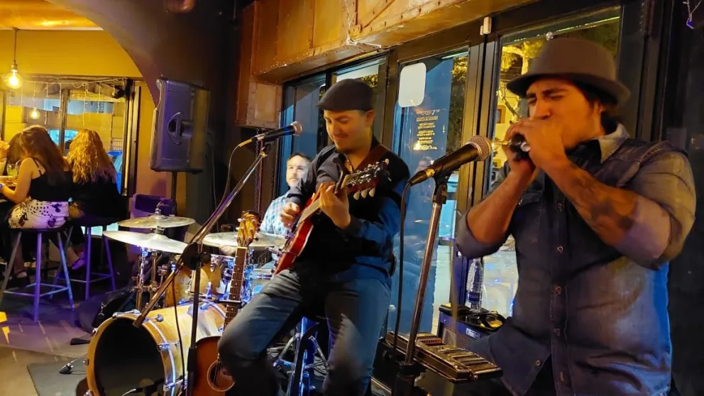 Blues y danza candombe en un fin de semana musical en Rada Tilly