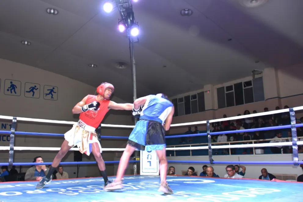 Mansilla fue el ganador del fondo profesional del festival de boxeo