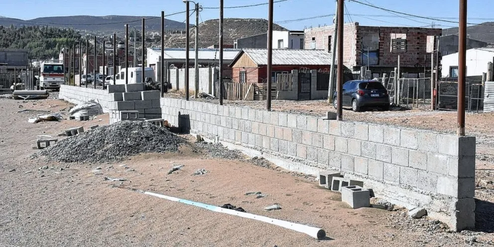 El club Belgrano avanza con sus obras