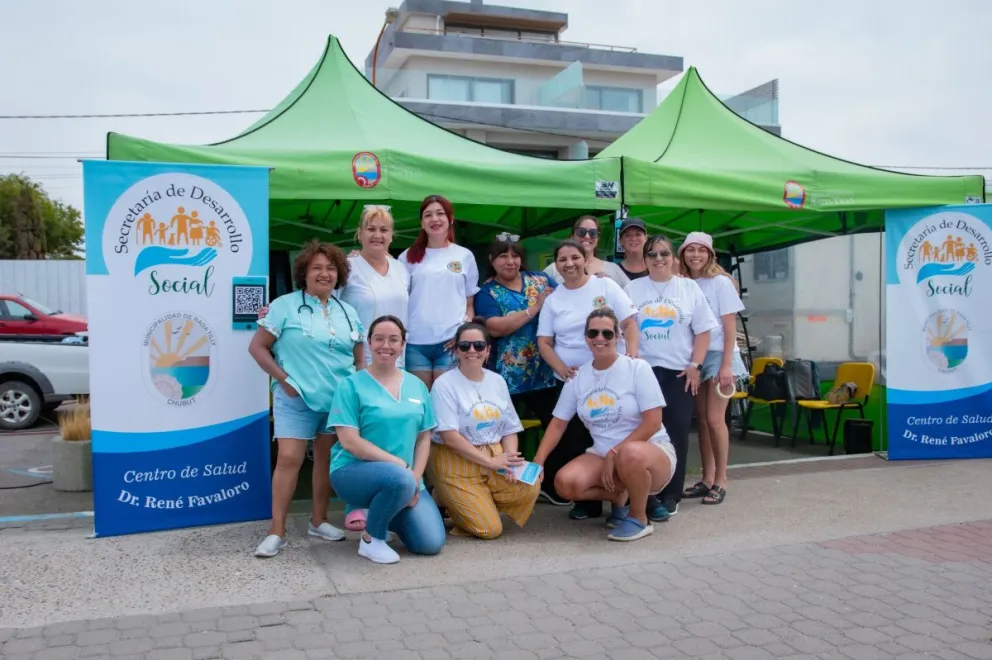 Rada Tilly: habrá carpa de salud para control sano y tener las vacunas al día