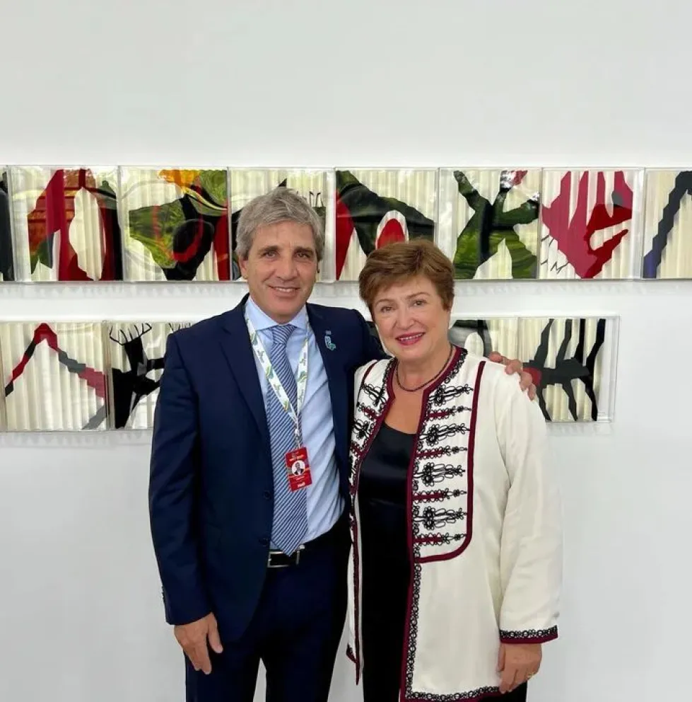 Caputo se reunió con Georgieva y busca avanzar en un nuevo programa con el FMI
