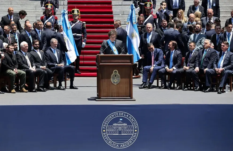 Asamblea Legislativa: Milei hablará desde un atril de madera en el recinto y rompe con una tradición de "la casta"