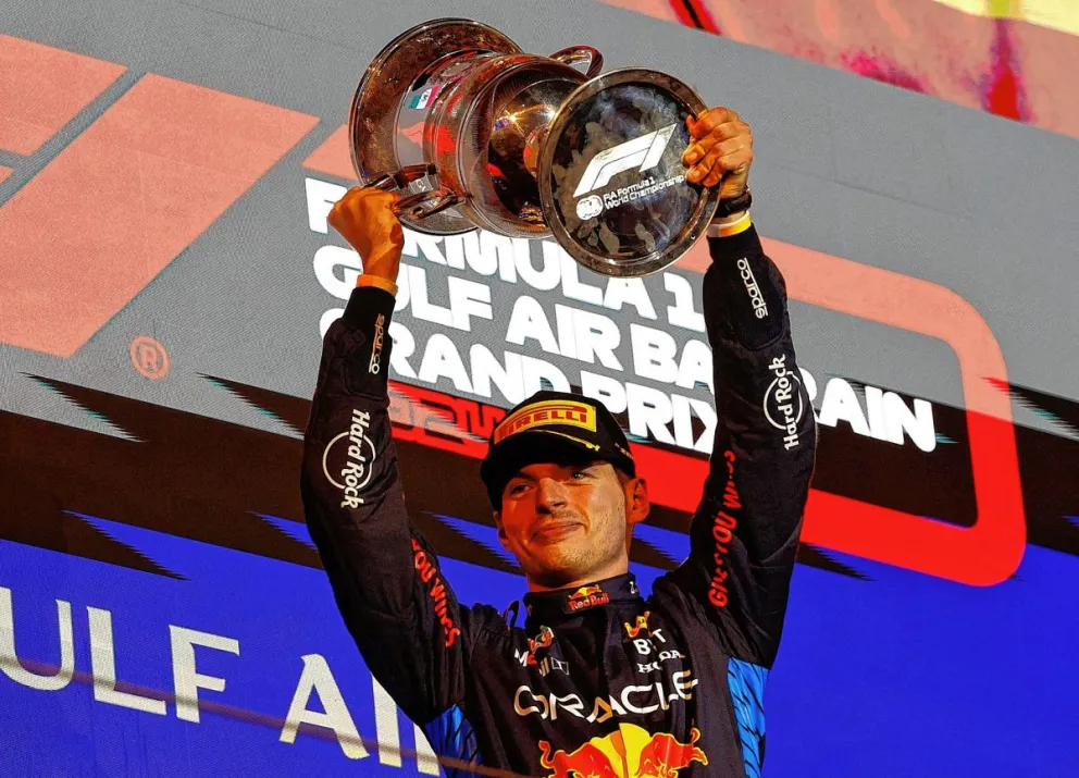 Max Verstappen comenzó la defensa del título ganando de punta a punta