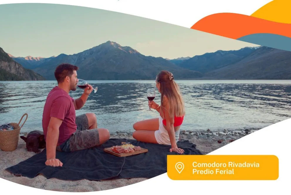 Chubut promocionará su programa de enoturismo en “Festín de Sabores” en Comodoro Rivadavia