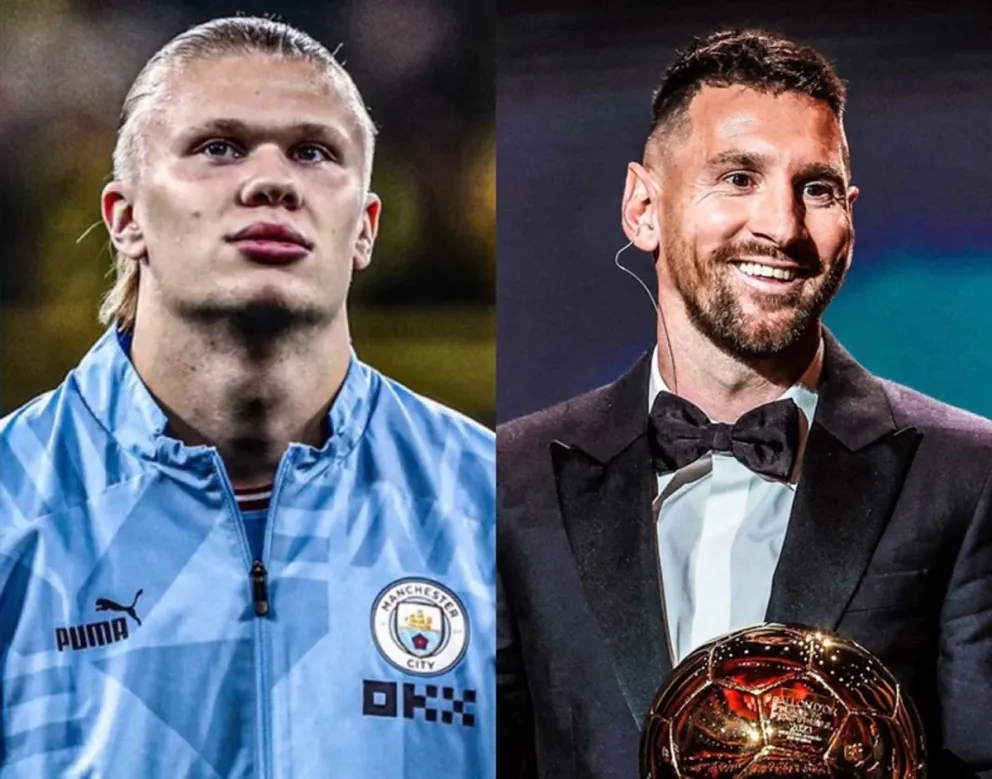 Para Haaland, "Messi es el mejor que ha jugado jamás"