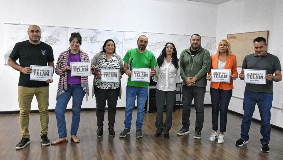 Trabajadores locales de medios públicos se reunieron con concejales de Arriba Chubut