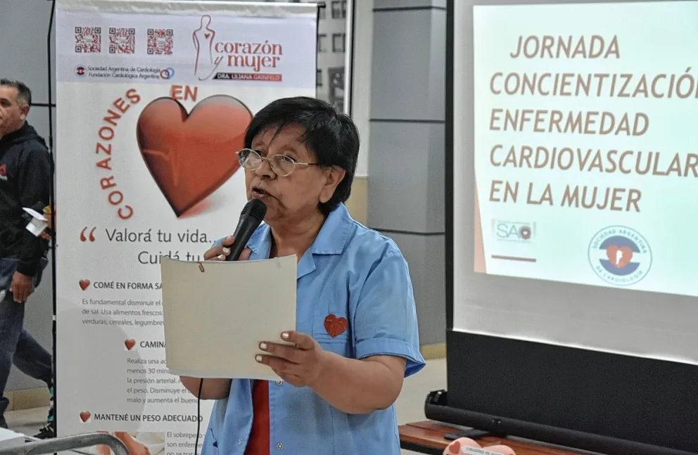 “Se piensa que la principal causa de muerte  son los tumores ginecológicos, pero en realidad  es la causa cardiovascular”, dijo la Dra. Lucero