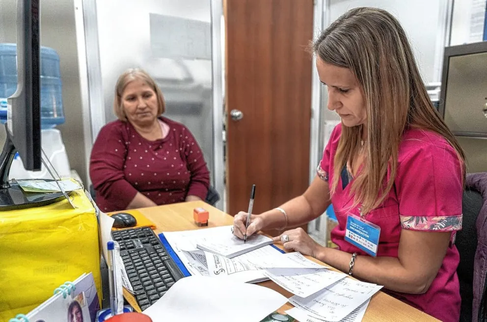 Se realizaron más de 100 controles ginecológicos en la jornada integral por el Día de la Mujer