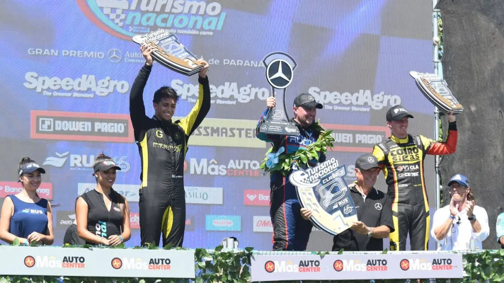 Joel Gassmann completó un dominio contundente en la Clase 3
