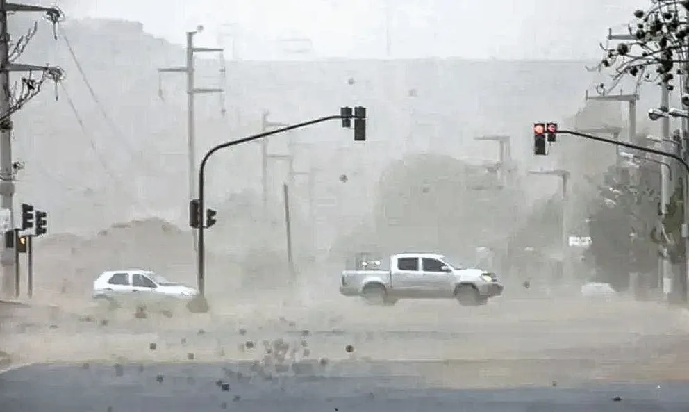 Temporal dejó sin semáforos gran parte de zona norte y solicitan precaución