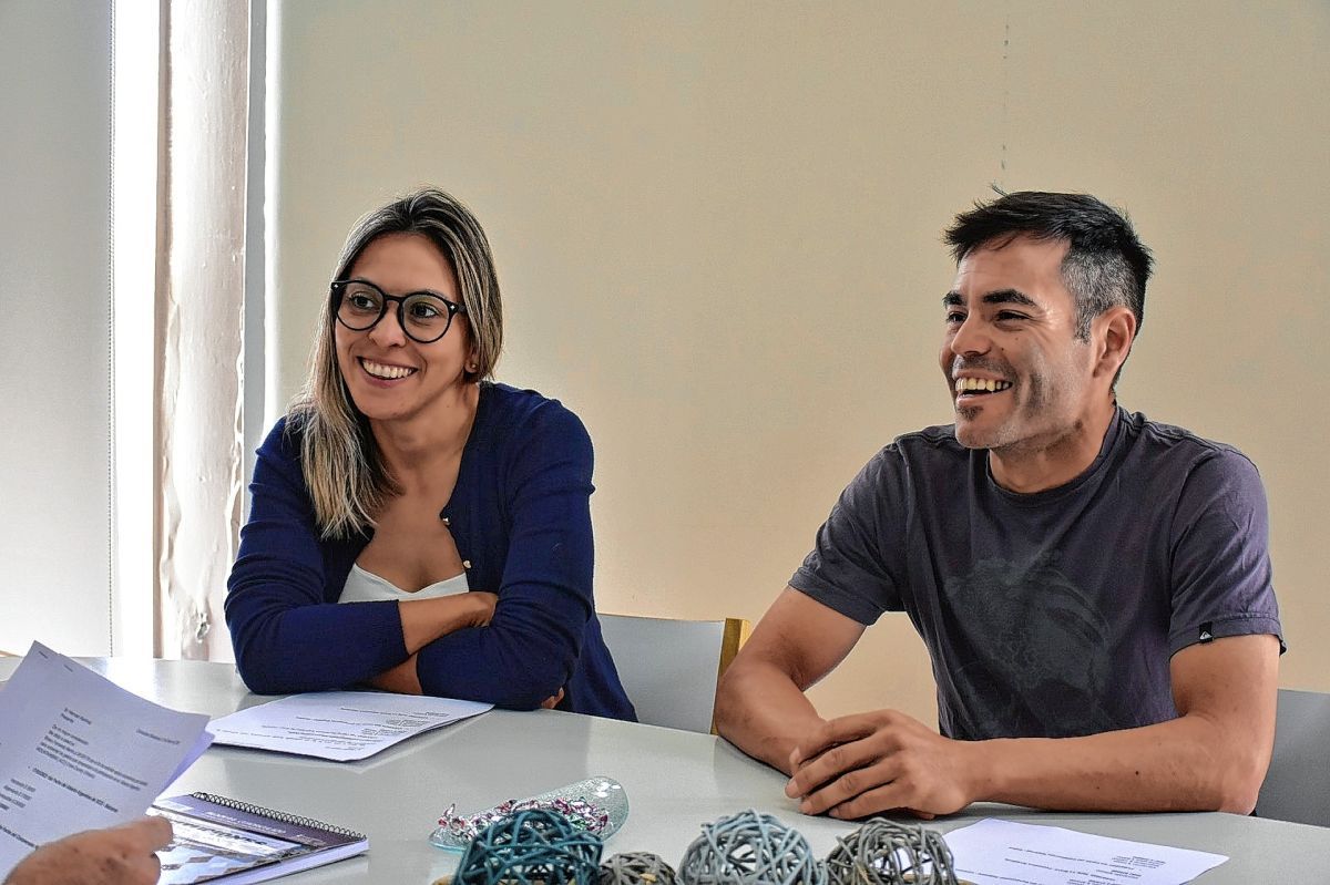Marcia Larrauri y Martín Bravo viajan a Balcarce