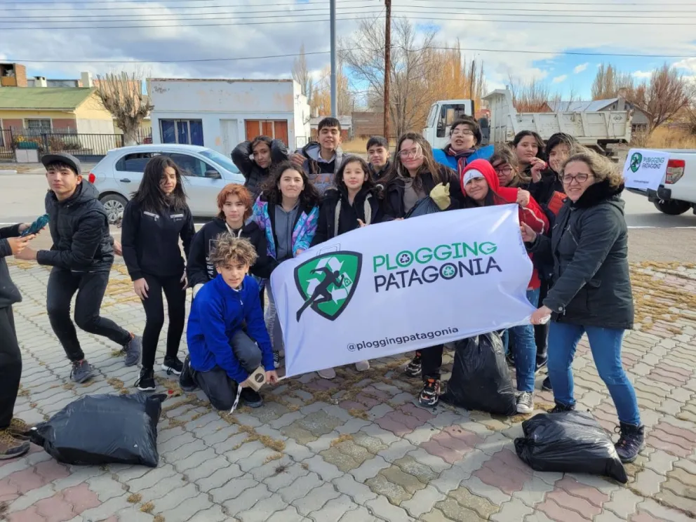 Se pone en marcha la “Vuelta de Plogging” Chubut 2024