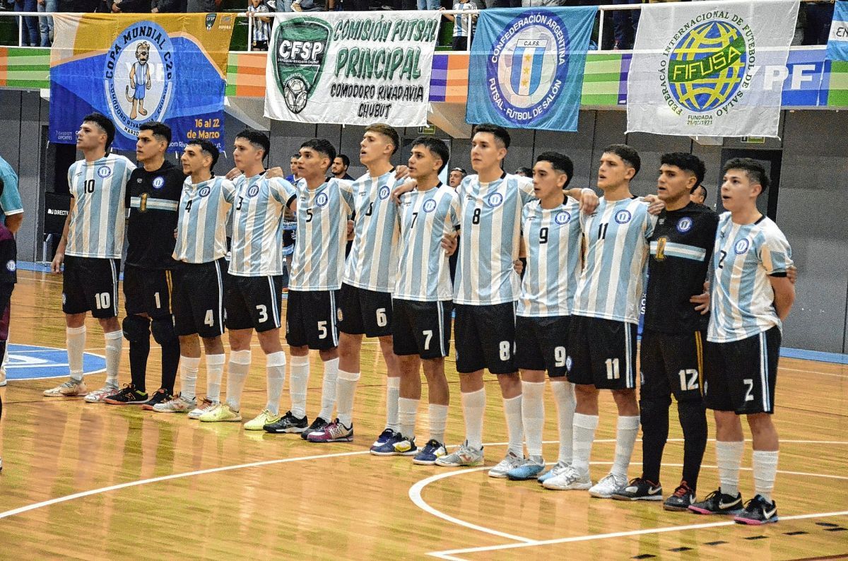 Enorme presentación de la Selección argentina