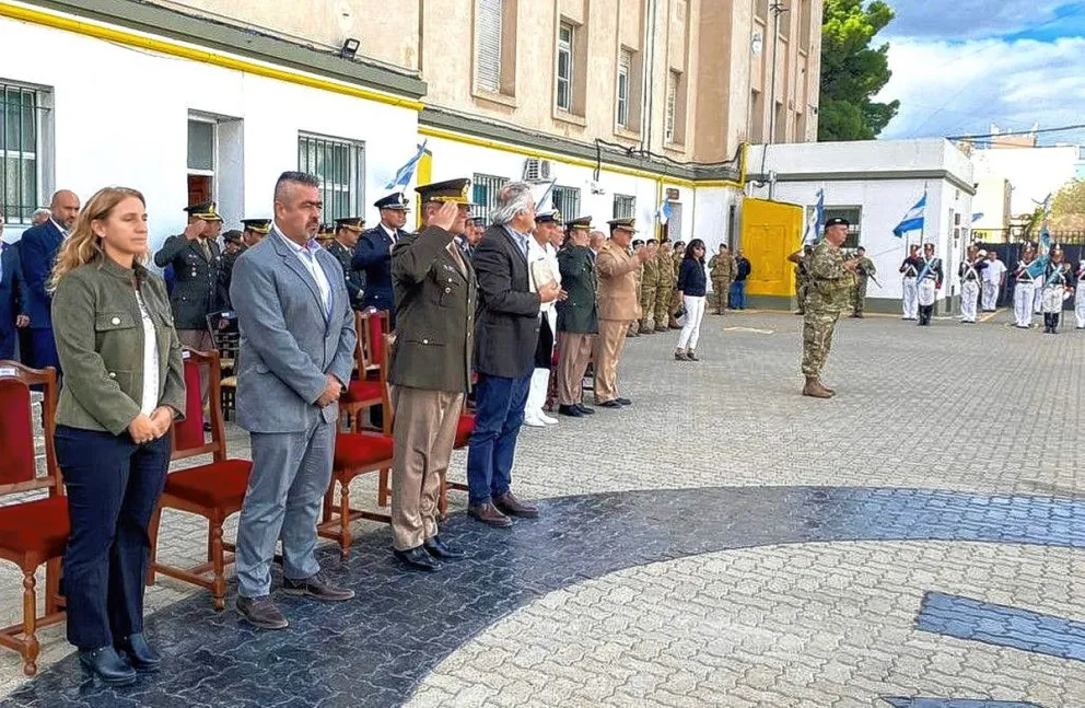 Se conmemoró el 82° aniversario de la Brigada  Mecanizada IX de Comodoro Rivadavia