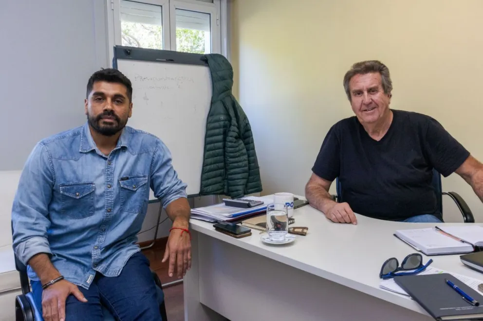 Coordinan obras para la provisión de agua y energía para Cañadón Seco