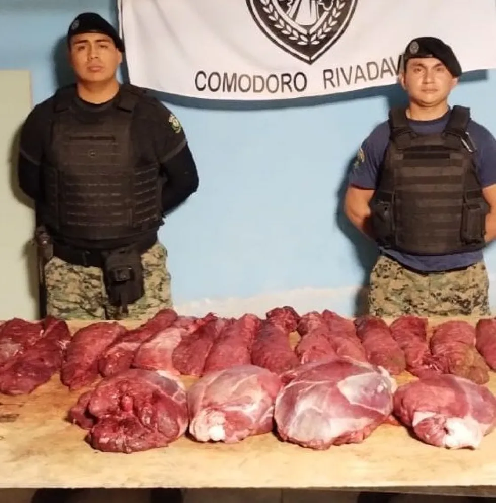 Los atraparon luego de que cazaran guanacos