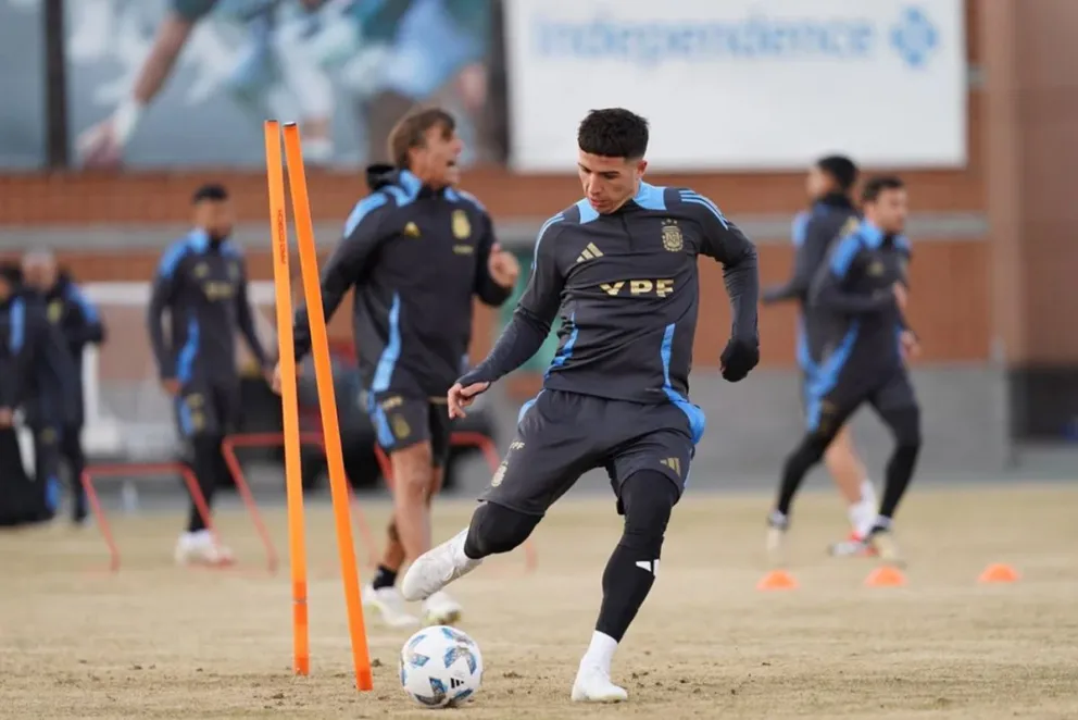 La Selección argentina se prepara con el foco puesto en El Salvador