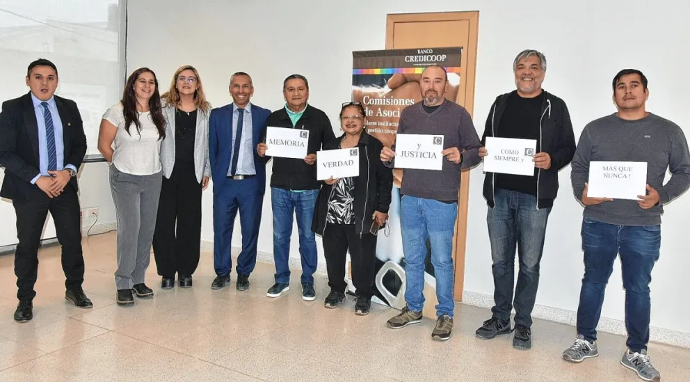 El Banco Credicoop conmemora la Memoria por la Verdad y la Justicia