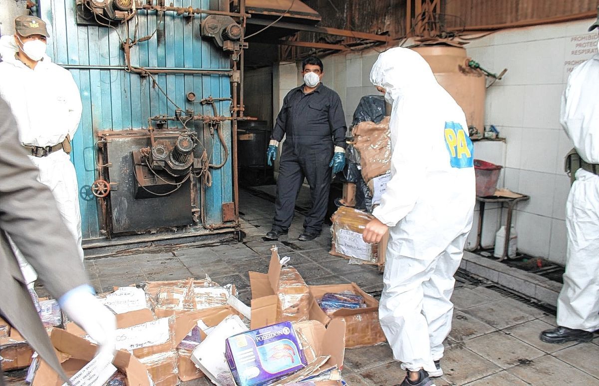 Destruyeron casi 400 kilos de drogas en Comodoro