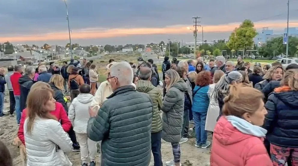 Vecinos se movilizaron ante la serie de hechos delictivos ocurridos en Rada Tilly
