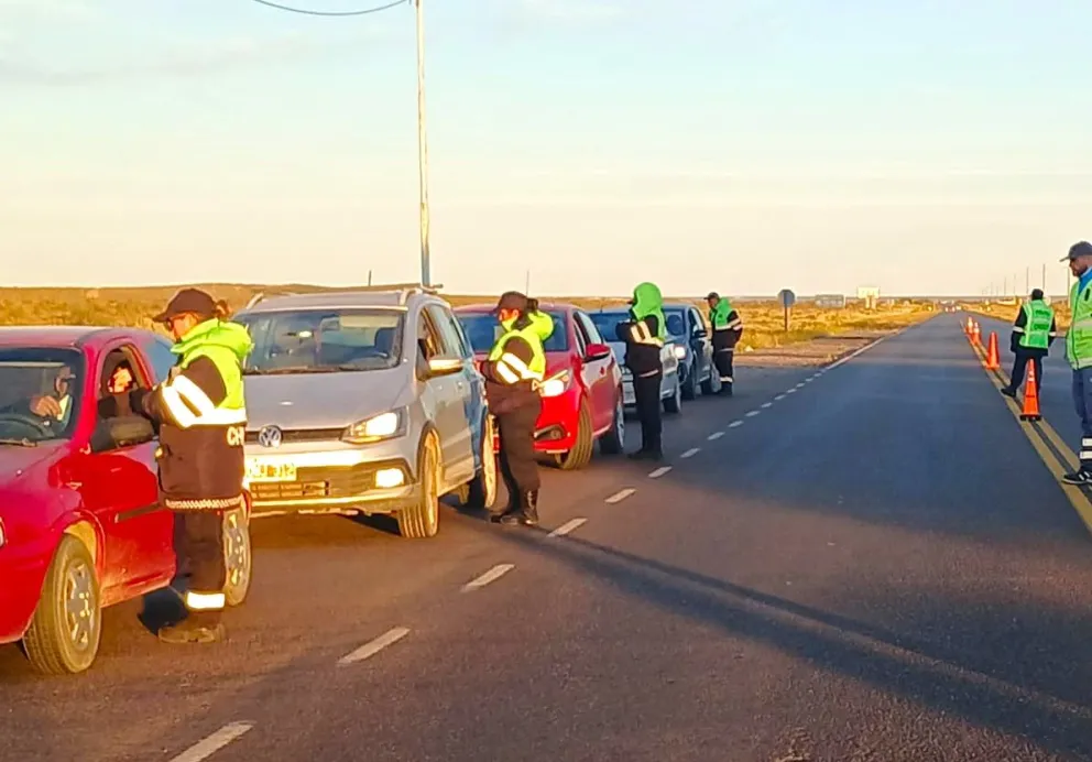 Provincia controló cerca de 10.000 vehículos durante el fin de semana