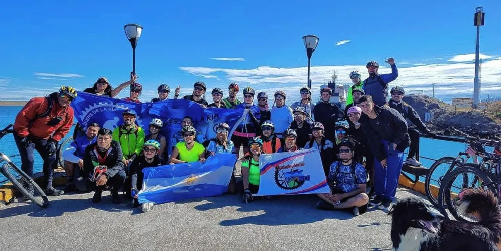 Se realizó con éxito en Puerto Deseado la segunda jornada de cicloturismo “Ellas ruedan”