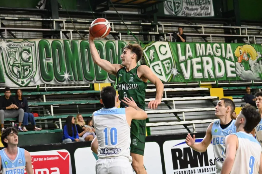 Gimnasia venció a Oberá en el Socios Fundadores