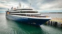 El Crucero World Traveller amarró por primera vez en Puerto Madryn