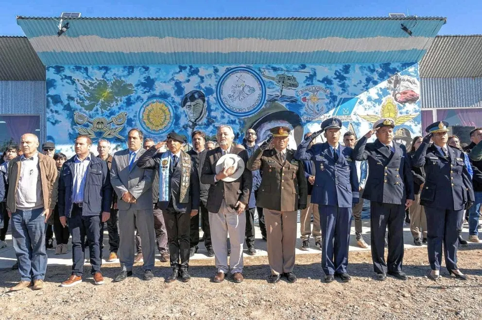 La sede de la Unión de Ex Combatientes de Malvinas quedó inaugurada