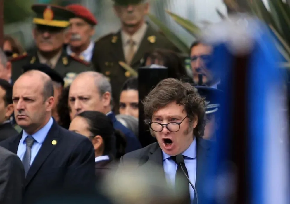 Milei cerró el acto por Malvinas al grito de “Viva la libertad, carajo” y resaltó la figura de Julio Roca