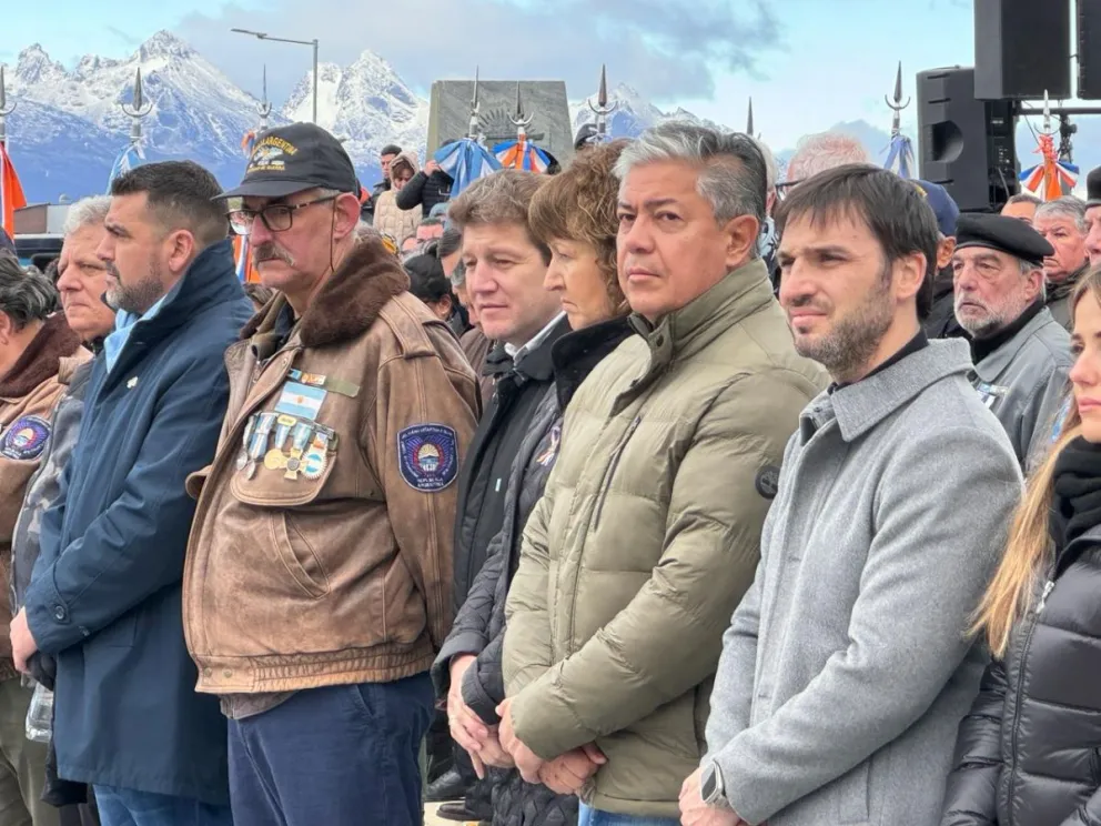 Torres: “Hoy nos une Malvinas y la defensa de nuestra Soberanía”