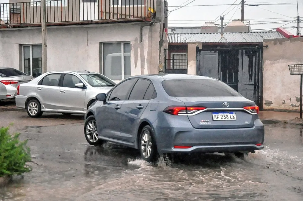 La lluvia se hizo sentir en Comodoro y Rada Tilly