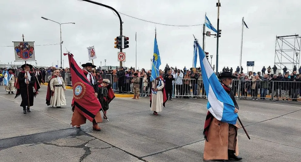 El Fortín Martín Miguel de Güemes presente en el desfile del 2 de abril