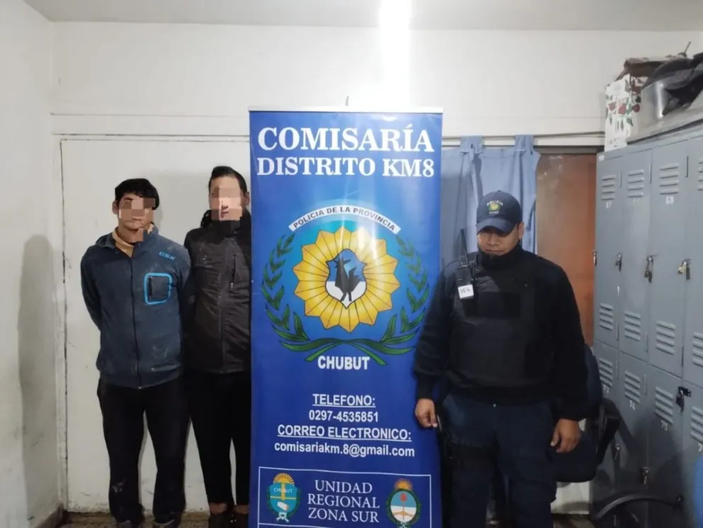 Los atraparon infraganti cuando robaban cables