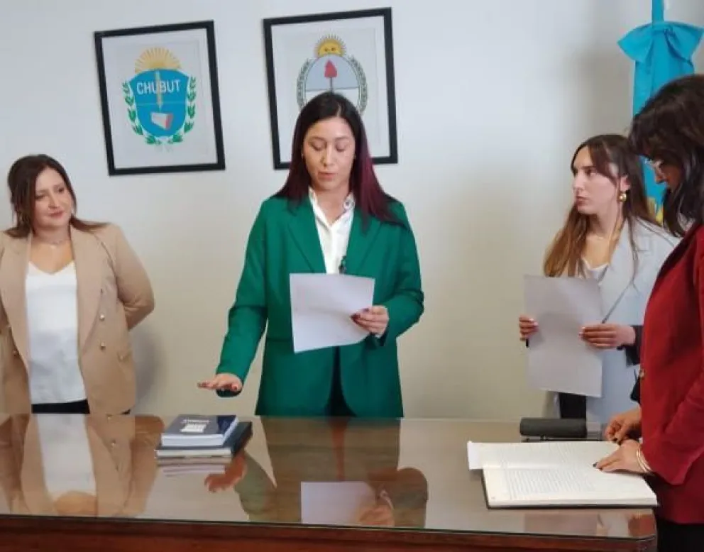 Toma de juramento a nueva procuradora y funcionarias de Fiscalía