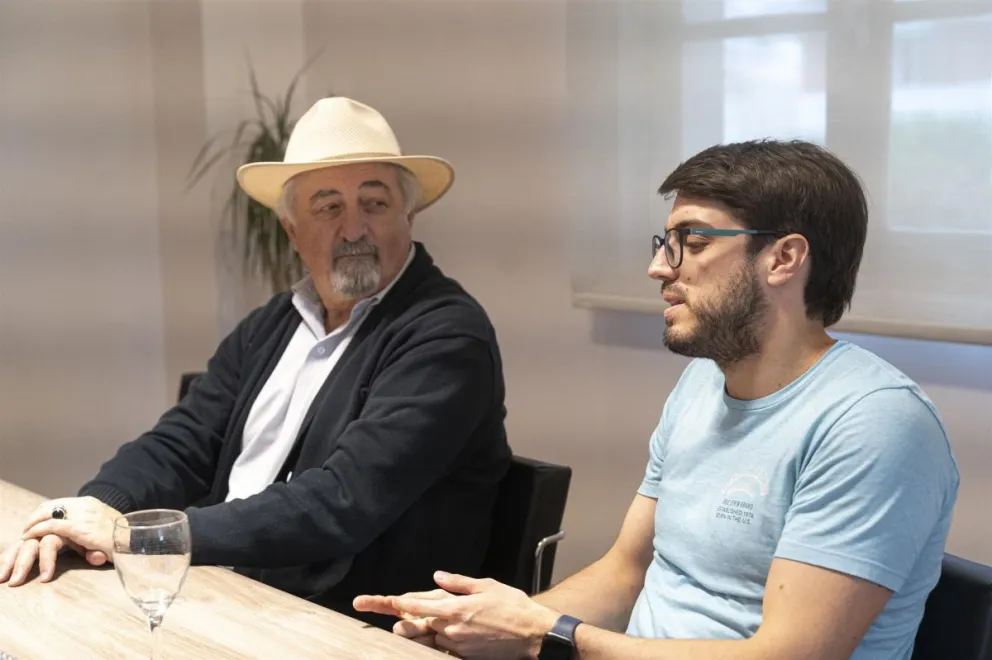 Macharashvili se reunió con los ingenieros comodorenses convocados por la NASA