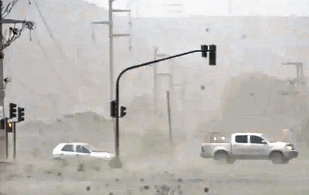 Calma después del viento
