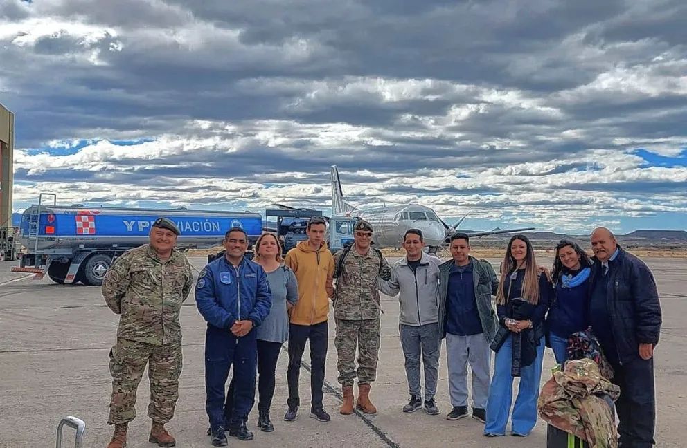 El Centro de Salud de las Fuerzas Armadas destinado a la atención de Veteranos de Guerra realizó su primera salida al interior de Chubut