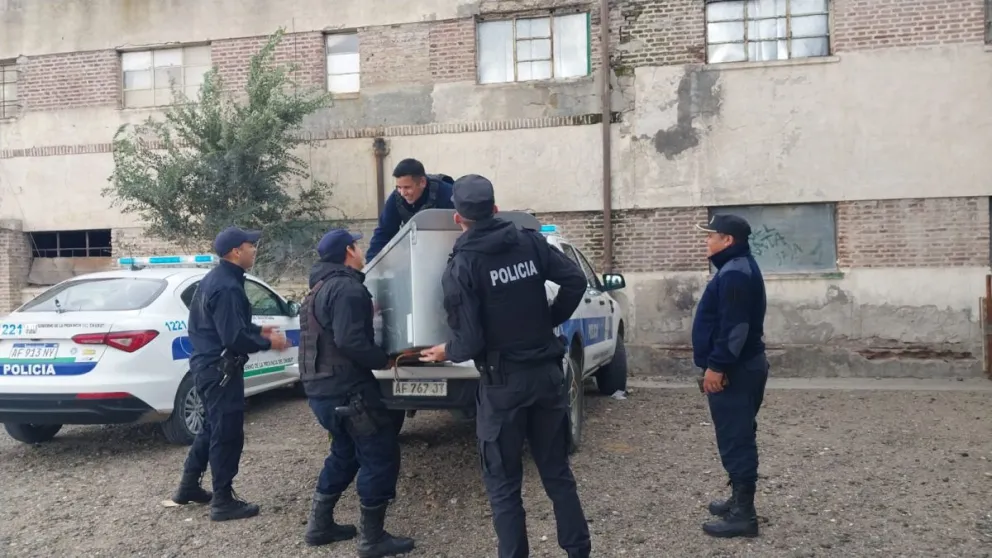 Recuperaron una heladera robada hace 4 meses a un Centro de Jubilados 