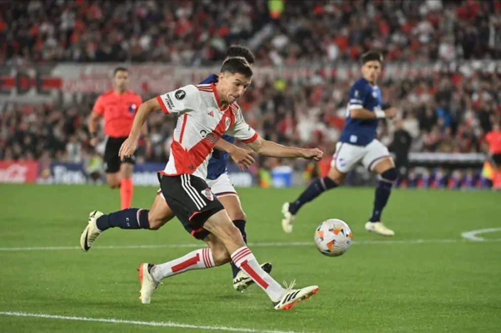 River bajó a Nacional de Uruguay y lidera el Grupo H en la Copa Libertadores