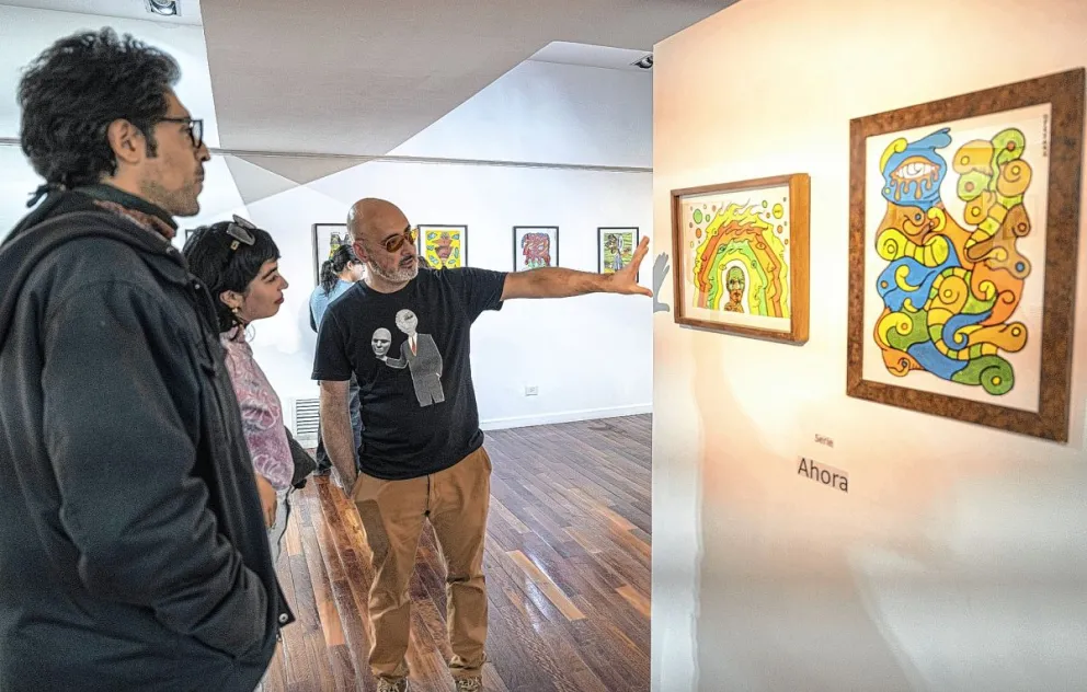 “Visceral y Lúdico”: Obras que salen de las estructuras del arte moderno, se exponen en el Centro Cultural