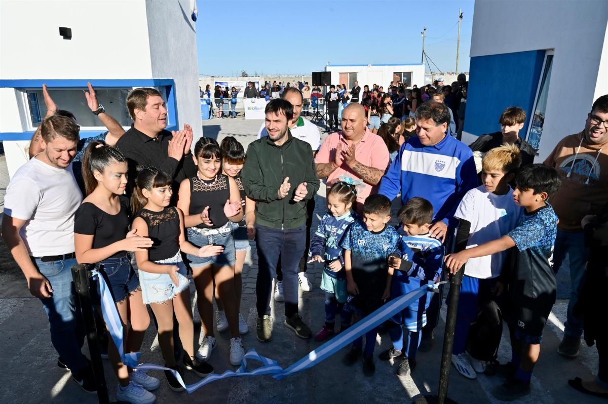 Torres: "Los clubes en Chubut construyen ciudadanía, y los vamos a apoyar"