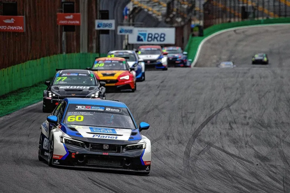 “Nacho” Montenegro sufrió un toque en Interlagos