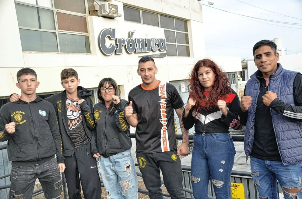 Integrantes del Team Mellado competirán en la Copa Argentina