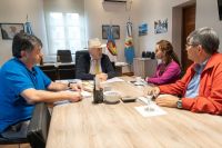Macharashvili se reunió con los referentes de PAMI Chubut y la Federación de Jubilados y Pensionados del Chubut