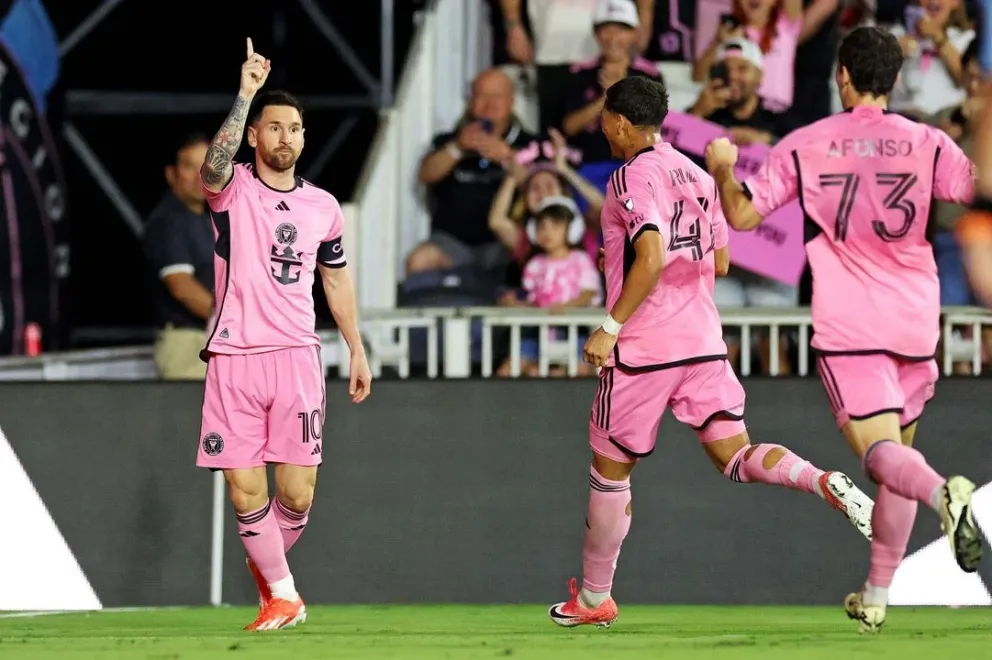 El Inter Miami de Lionel Messi recibe al Nashville buscando mantenerse en lo más alto de la Major League Soccer