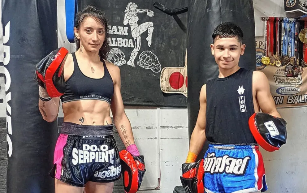 Yocelyn Balboa pelea en la Copa Argentina