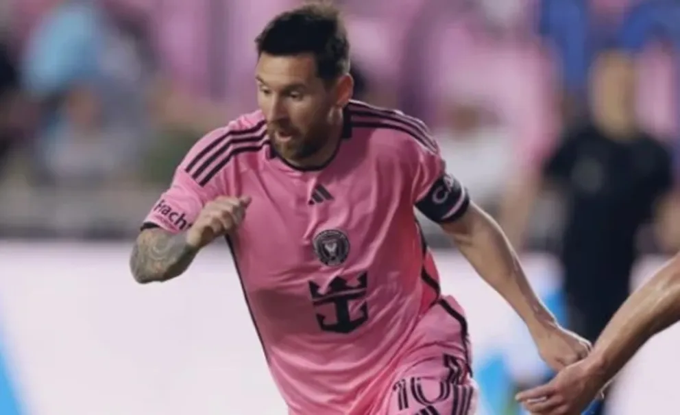 Con un doblete de Messi, el Inter Miami le ganó al Nashville SC