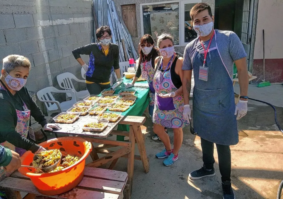 El Comedor Mi Lugar activó nuevamente la entrega de viandas solidarias y buscan donaciones